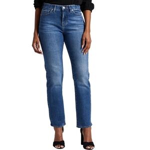 JAG JEANS Stella High Rise Straight Leg Jeans 5 Pocket Women's sz 16